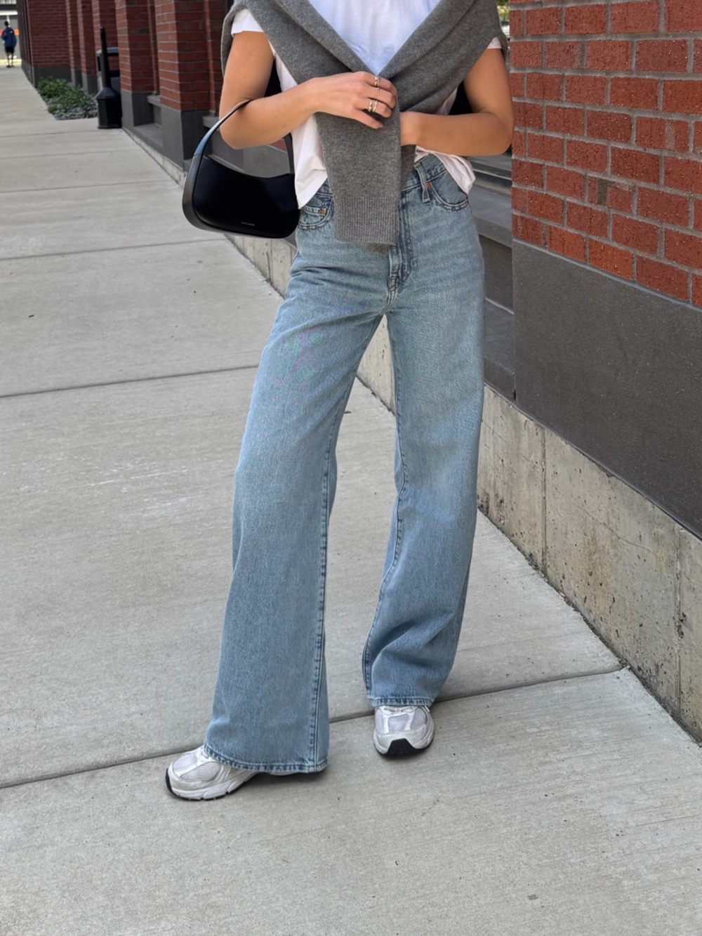 Levi’s Ribcage Wide Leg Jeans - Light Blue Denim
